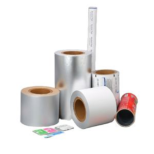 Op Maat Gemaakte Warmteafdichting Aluminiumfolie + Pe Medicijnverpakkingsfilmrol - Product Image 1