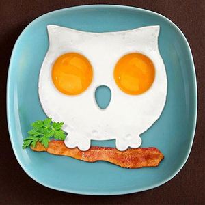 Animal Shaped Silicone <strong>Egg</strong> <strong>Fryer</strong> and Pancake Mould Kitchen Baking Tools and Accessories for Home Use Including Beater Milk - Product Image 3