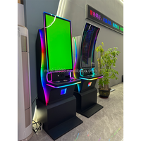 Machine de jeu à écran tactile incurvé de 43 pouces, personnalisée en usine, avec cabinet métallique de haute qualité, garantie 1 an, version espagnole