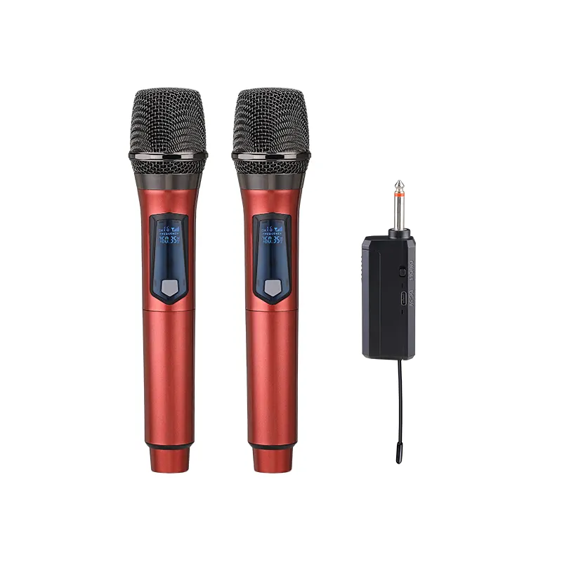 Microphone dynamique sans fil FM professionnel, Microphone Anti-interférence, à condensateur bêta, Microphone sans fil
