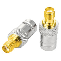 Conector coaxial de alta calidad para cámara CCTV, cable coaxial RF 1P con forma hexagonal, conector macho BNC RG59/RG6