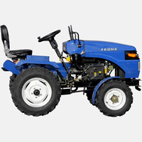 Agricultural Farm Used Mini Tractors, 12hp, 15hp, 16hp