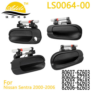 Manija de Puerta de Coche Nueva Adili LS0064-00, de Plástico y Metal Negro, para Reemplazo en Nissan DFAC - Product Image 4