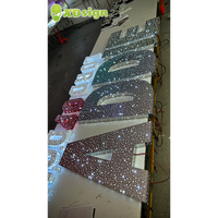 Lettres lumineuses LED personnalisées XDsign Premium, enseigne 3D ciel étoilé, certifiée CE, éclairage publicitaire extérieur, signalisation directionnelle pour voiture