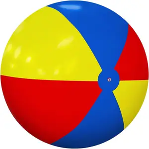 PVC Inflatable Large Beach Ball Clap Call Color Ball Play Water Balloon