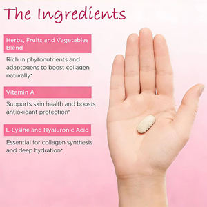 Comprimés blanchissants personnalisés à marque privée <span class=keywords><strong>L</strong></span>-Glutathion <span class=keywords><strong>Alpha</strong></span> <span class=keywords><strong>Arbutine</strong></span> pour <span class=keywords><strong>l</strong></span>'éclaircissement de la peau et antioxydant - Product Image 2