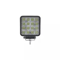 Lampe de travail monochrome 48w à grand champ de vision Lampe de travail LED rechargeable 4 pouces Ip67 étanche pour barre Lampe de travail vente en gros