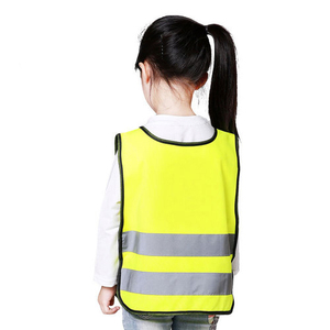 Gilet di Sicurezza Riflettente Classico SMASYS per <span class=keywords><strong>Bambini</strong></span>, Alta Visibilità <span class=keywords><strong>con</strong></span> Cerniera per Attività all'Aperto - Product Image 6