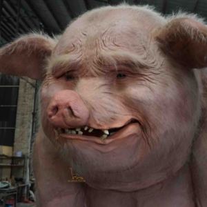 <span class=keywords><strong>Escape</strong></span> Room Park Amusement Animatronic Modèle animal interactif Monstre cochon réaliste - Product Image 2