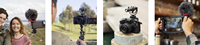 Mikrofon Video untuk iPhone, Ponsel Pintar Android, Kamera DSLR, dan Kamera Perekam-Mikrofon Kamera Sempurna