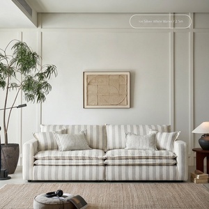 Sillón de Ocio <span class=keywords><strong>Kena</strong></span>/Mufeng de Estilo Moderno, Tapizado en Tela de Algodón y Lino, Desmontable y Lavable, Sofá de Dos Plazas de Alta Densidad para Salas de Estar - Product Image 3