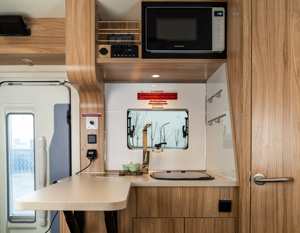 Caravane de voyage tout-terrain en cuir argenté à double extension toutes saisons, deux chambres, avec plancher réglable <span class=keywords><strong>pour</strong></span> véhicule - Product Image 6