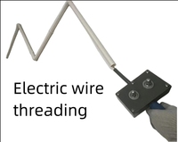 Extracteur de câble de Machine de filetage de fil électrique Portable économie de travail outils d'électricien automatique vente chaude accessoires de câblage SQ