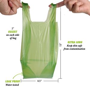 Custom Printed Bolsas Para Caca De Perro Eco Friendly Dog Poo Bags Scented <b>Compostable</b> Biodegradable Pet Waste Dog Poop Bag 1.5 - Product Image 4