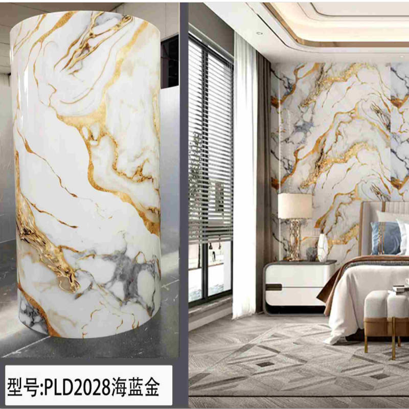 Autocollant mural ardoise [or bleu océan] 1.2*2.8m /roll