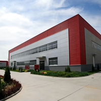 Entrepôt préfabriqué économique et moderne en structure acier, respectueux de l'environnement, pour le stockage de marchandises en vrac, ignifuge et anticorrosion