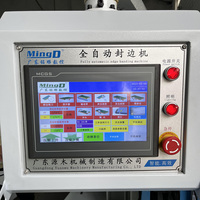 MINGD MD-F460 Machine automatique pour le travail du bois Machine à plaquer les bords multifonctionnelle à angle de 45 degrés Machine à plaquer les bords incurvés en biseau