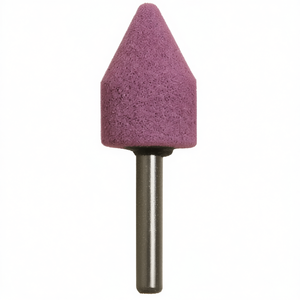 Meule cylindrique en céramique Ttake 12x20 mm avec pointe conique et tige de 6 mm - Product Image 2