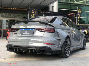 Kit de carrosserie en fibre de carbone, ensemble de carrosserie large, pour Audi S3 RS3 fprr + matériau RS3 - Product Image 4