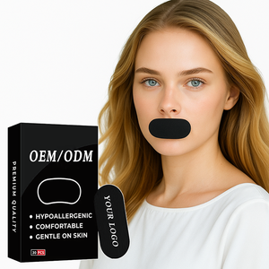 睡眠のためのカスタム口ストリップ口テープOEM鼻呼吸ストリップいびき防止睡眠パッチより良い睡眠品質 - Product Image 1