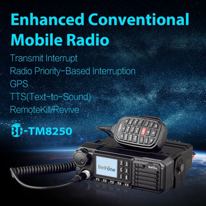 Belfone Bf TM8250 Tts GPS Vehicle Mouted Secure Communications Digital Encryption Car <strong>Mobile</strong> <strong>Radio</strong> With Remote Kill Stun Revive - Product Image 3