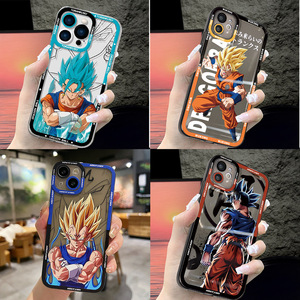 Hot Bán Nhật Bản Phim Hoạt Hình Dragonball Trường Hợp Điện Thoại Vui In Mềm TPU Cover Quay Lại Trường Hợp Điện Thoại Cho <span class=keywords><strong>Iphone</strong></span> 1213 15 14 16 Pro Max - Product Image 1