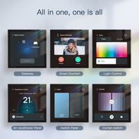 Nouveau panneau de commande central à écran tactile intelligent Tuya Wifi Commande vocale Alexa Passerelle ZigBee intégrée