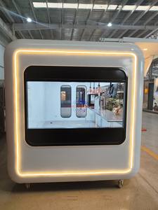 Remolque de Bar Móvil, Cafetería, Restaurante, Camión de Comida Totalmente Equipado de Fibra de Vidrio con Servicio de Aperitivos, Dulces y Bebidas - Product Image 2