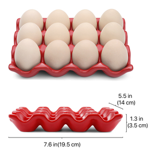 Hot bán hữu ích 12 cup gốm khay trứng cho tủ lạnh - Product Image 2