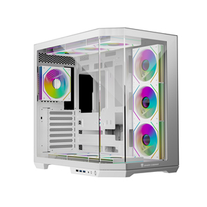 Jungle Leopard AS-01 ATX <b>Computer</b> <b>Case</b> SPCC/ABS Reinforced Glass 420mm Extra Long GPU Support Magnetic Dust Screen Side Window - Product Image 6