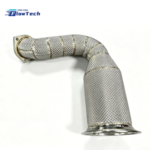 Tubo de Escape Profesional de Alta Calidad para Porsche Cayenne 9Y0 E3 3.0T, Acero Inoxidable 304, Protección Térmica, Grosor de 1.5 mm - Product Image 1