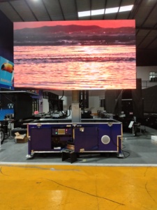 Écran LED pliable portable JCT PFC-8, pas de pixel P5, IP65, levage hydraulique, affichage couleur plein écran, intérieur/extérieur, panneau publicitaire - Product Image 4