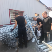 HY 2.2-4m Precio de fábrica Puntales de acero para encofrado de hormigón con altura ajustable para construcción metálica