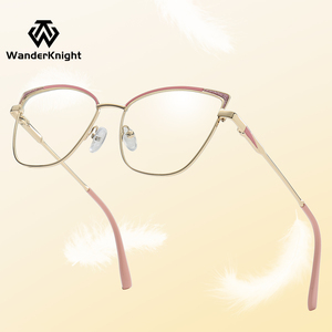 Kính mắt thời trang nữ cao cấp 2025, gọng kim loại, kiểu dáng sang trọng, chống ánh sáng xanh - Product Image 4