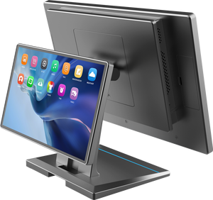 LongFly Mini Windows POS Terminal Restaurant Touch Screen Cash Register Electronic Paymen System QR Code Payment Stand - Product Image 2