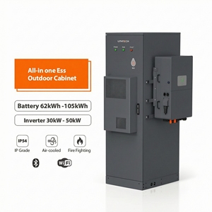 Système de stockage d'énergie solaire tout-en-un haute tension avec batterie et onduleur Deye 65kW 40kW, 100kWh 60kWh, pour usage domestique - Product Image 3
