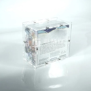 Premium Quality clear Detachable Acrylic Display Booster <b>Box</b> for <b>Magic</b> the Gathering - Product Image 1