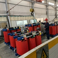 Transformateur de distribution triphasé à sec Gansu Vitesen SCB13 630 kVA 10 kV/380 V 50/60 Hz à bobine ronde en résine coulée IEC 60076