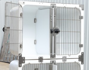 Aeolus fabrika toptan uygun fiyatlı dayanıklı KA-510 fiberglas evcil hayvan kafesi hastane kliniği uygulama fiberglas köpek kedi kafesi - Product Image 4