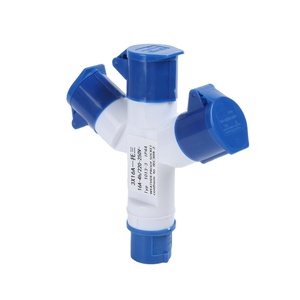 <span class=keywords><strong>Presa</strong></span> Industriale Impermeabile a 3 Pin 220V Maschio-Femmina Tipo Y con Una <span class=keywords><strong>Presa</strong></span> Principale e Tre Secondarie - Product Image 2