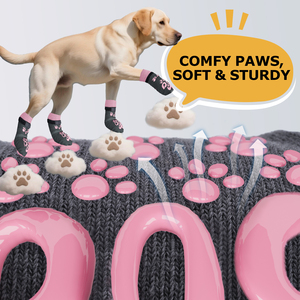 Wholesale Cute Luxury Eco-Friendly Pet <strong>Grip</strong> <strong>Socks</strong> Indoor Comfortable Breathable Non-Slip <strong>Dog</strong> <strong>Socks</strong> for Hardwood Floors Winter - Product Image 4