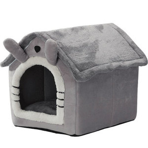 Dreamy Starry Sky Pet <b>House</b> Folding Winter Warm Dog <b>Bed</b> For Small Dogs - Product Image 4