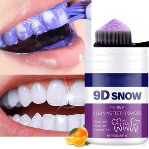 Polvo Dental de Menta 80g, <span class=keywords><strong>Aliento</strong></span> Fresco, Elimina Manchas Amarillas y de Humo, Anti-<span class=keywords><strong>Halitosis</strong></span>, Suave para el Cuidado Bucal en el Hogar - Product Image 1