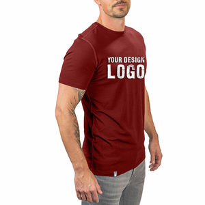 Camisetas Deportivas de Secado Rápido para Hombre, Venta al por Mayor, Personalizadas, de Poliéster y Algodón, Ajustadas, para Gimnasio y Deporte - Product Image 4