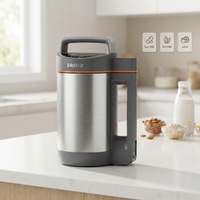 Blender multifonctionnel entièrement automatique pour usage domestique, fabricant de lait végétal sans pré-imprégnation, lait en 2 minutes, grande capacité de 1,6 L