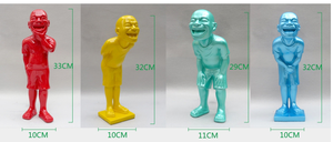 Mini plâtre de l'<span class=keywords><strong>avatar</strong></span>, Sculpture style littéraire internationale, décoration artistique, diy, pour la maison - Product Image 4