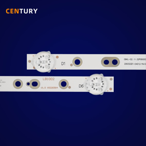 2 Piezas de Tiras de Retroiluminación LED para TV de Aluminio SJ.YM.D3200601-3030ES-M de 6 LED, 12 V/24 V CC, 32 Pulgadas, SKYLINE 32YST5970 CENTURY 2700-6500K CRI 80 - Product Image 6