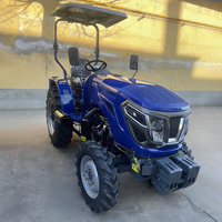 Trattore Compatto 4x4 Mini da 60hp, 70hp, 80hp con Caricatore Frontale, Piccolo Trattore da Giardino