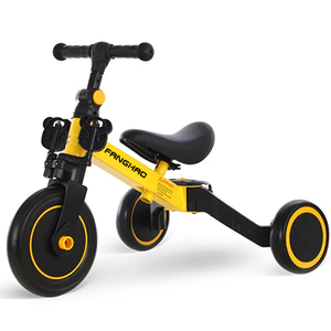 Bicicleta Multifuncional 3 en 1 Plegable para Niños Pequeños, Bicicleta <span class=keywords><strong>de</strong></span> Equilibrio, Triciclo, Correpasillos para Niños - Product Image 3