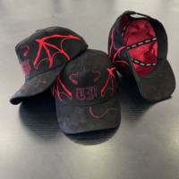 Casquette 5 panneaux en tissu style américain sportif avec strass en cristal et imprimé léopard, avec impression en relief pour le style professionnel et urbain
